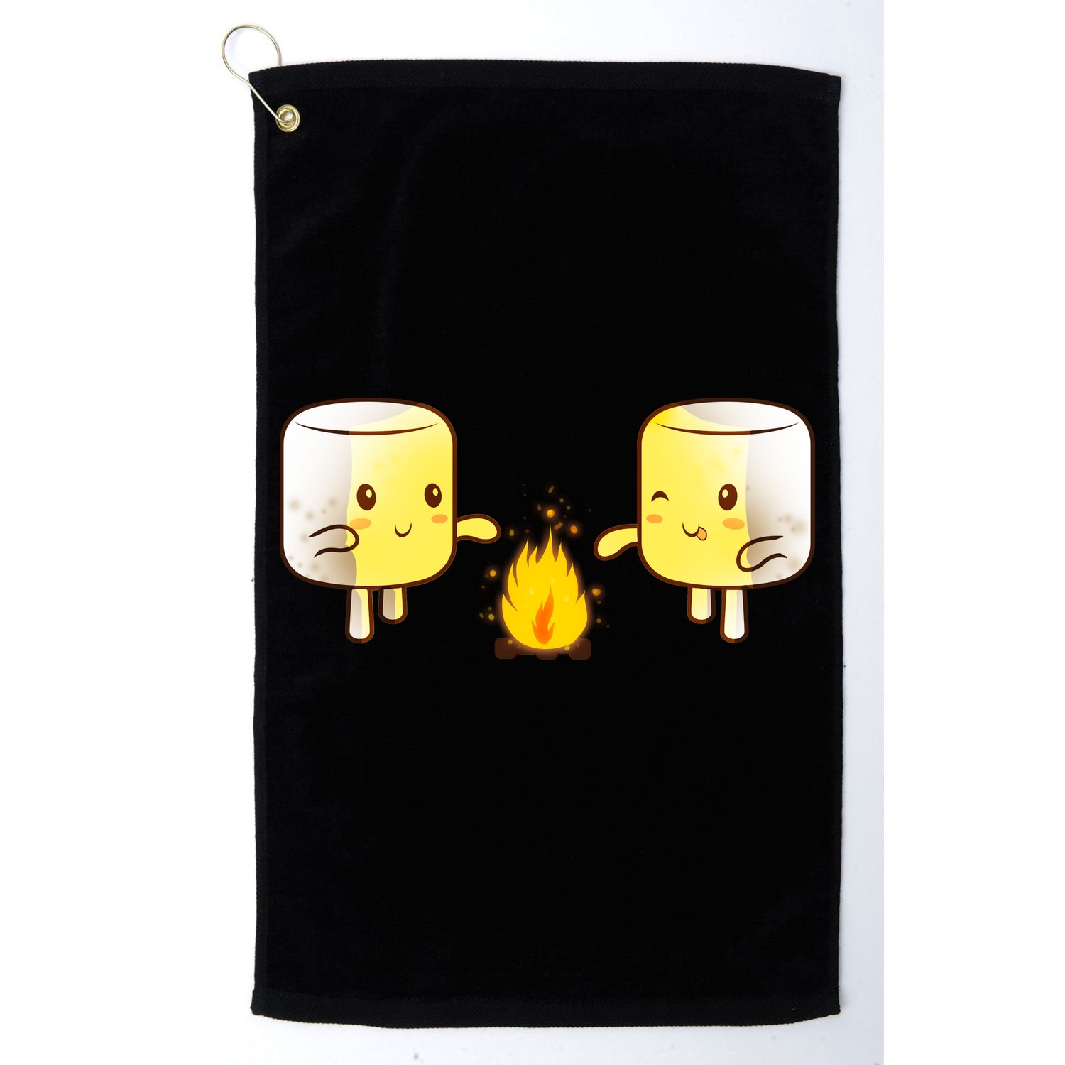 Marshmallow Roast Golf Towel