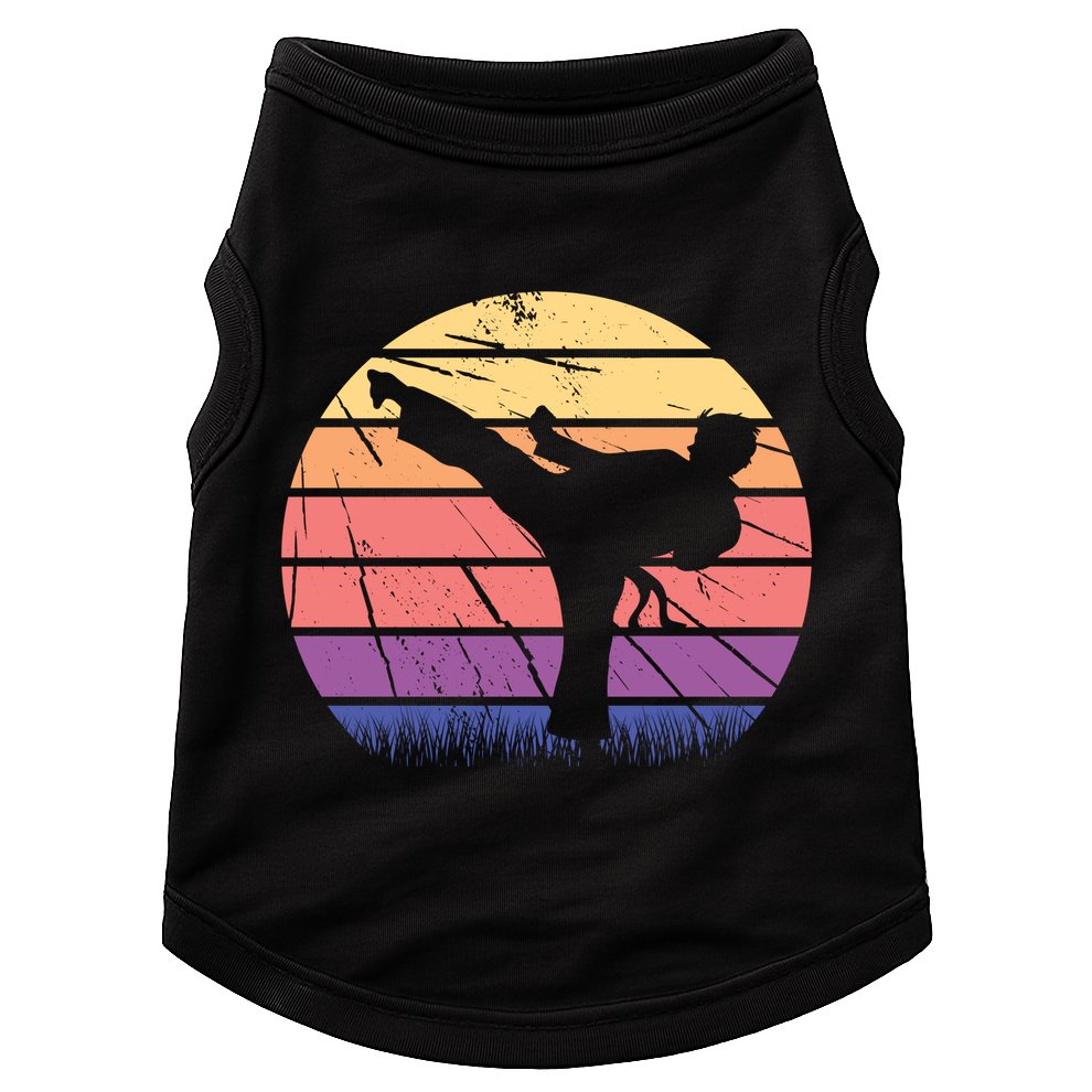 Martial Arts Retro Doggie Tank