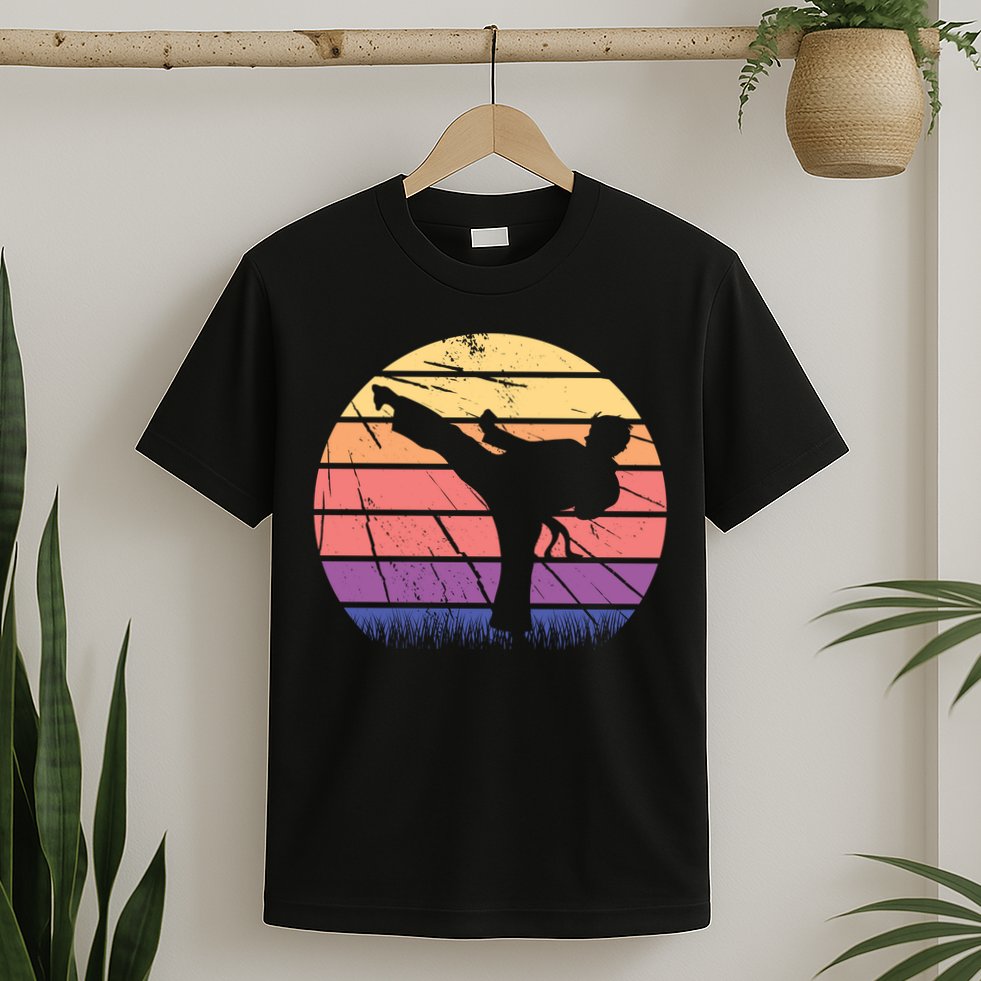 Martial Arts Retro T-Shirt