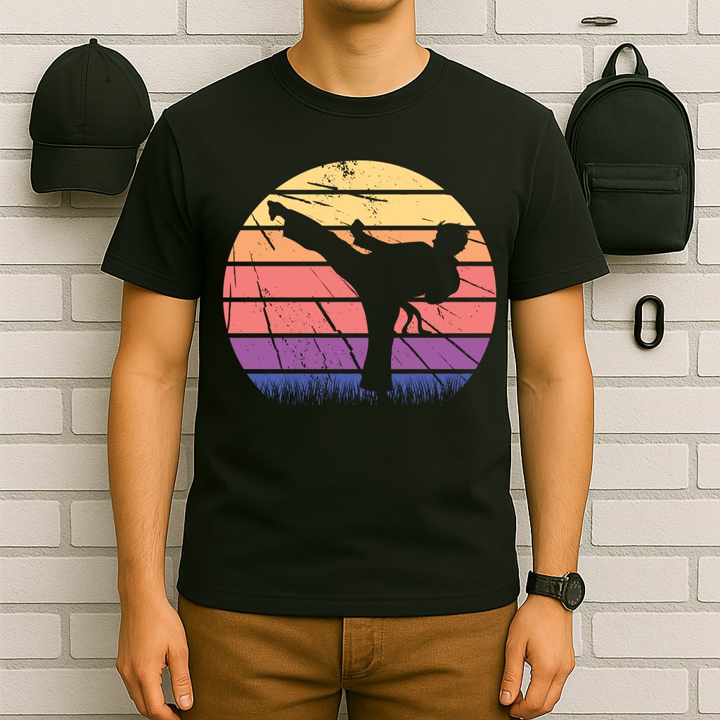 Martial Arts Retro T-Shirt