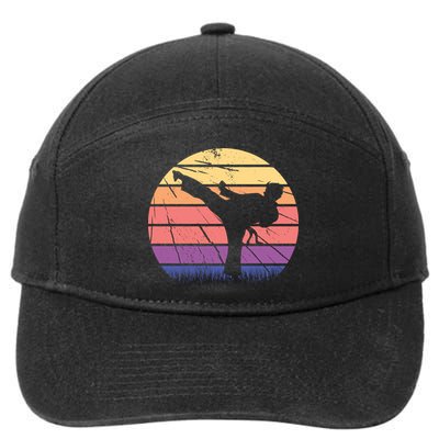 Martial Arts Retro 7-Panel Snapback Hat