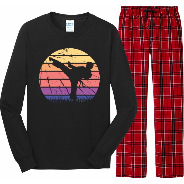 Martial Arts Retro Long Sleeve Pajama Set