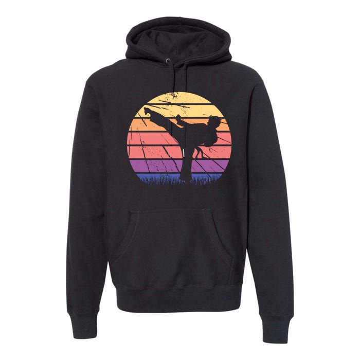 Martial Arts Retro Premium Hoodie