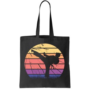 Martial Arts Retro Tote Bag