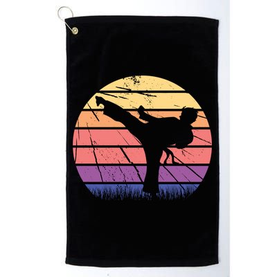 Martial Arts Retro Golf Towel