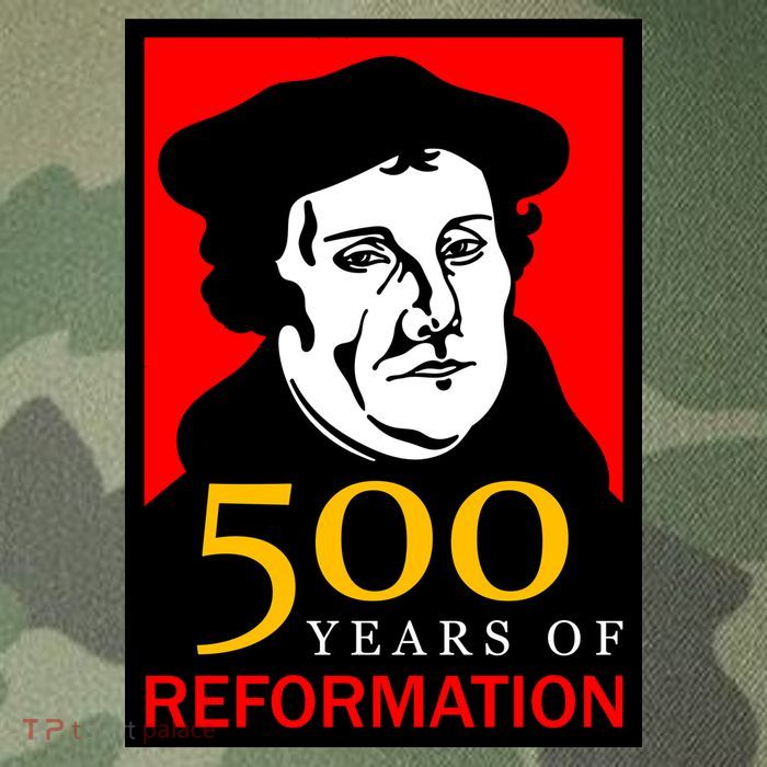 Martin Luther 500 Years of Reformation Day Legacy Tie Dye Trucker Hat