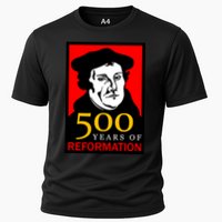 Martin Luther 500 Years of Reformation Day Cooling Performance Crew T-Shirt