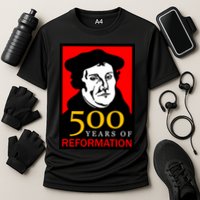 Martin Luther 500 Years of Reformation Day Cooling Performance Crew T-Shirt