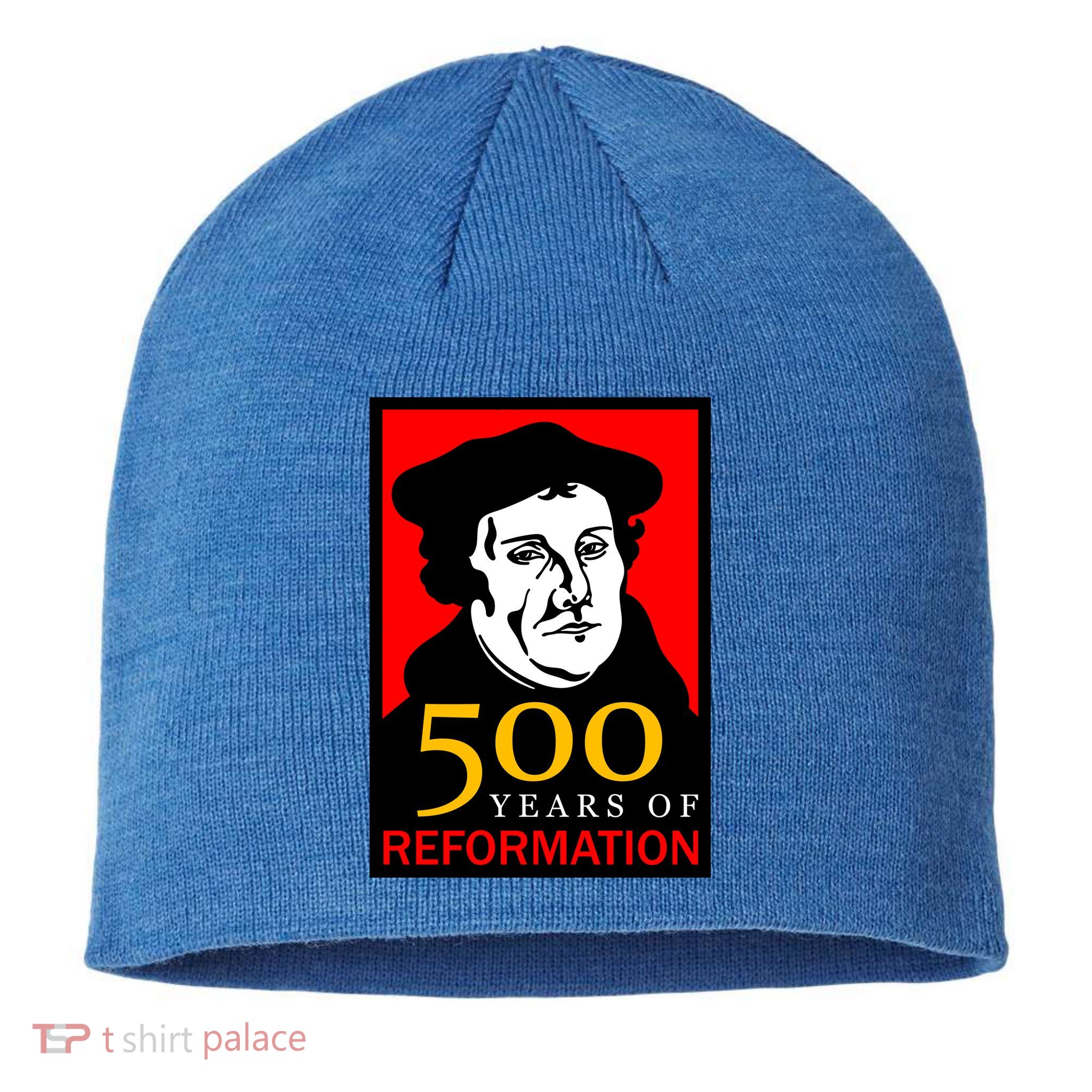 Martin Luther 500 Years of Reformation Day Sustainable Beanie