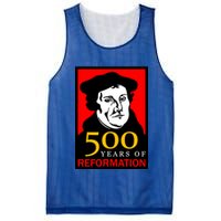 Martin Luther 500 Years of Reformation Day Mesh Reversible Basketball Jersey Tank