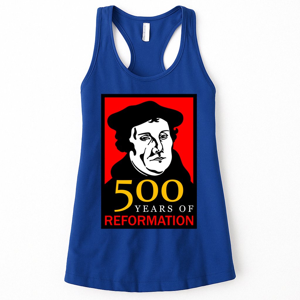 Martin Luther 500 Years of Reformation Day Womens Tank Top