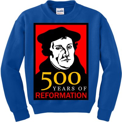 Martin Luther 500 Years of Reformation Day Kids Sweatshirt