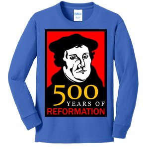 Martin Luther 500 Years of Reformation Day Kids Long Sleeve Shirt