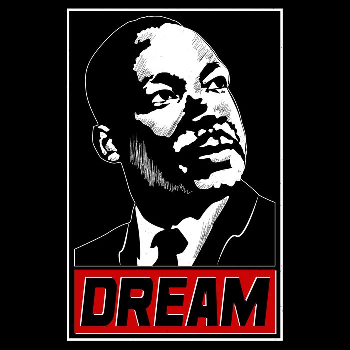 Martin Luther King Dream Cooling Performance Crew T-Shirt