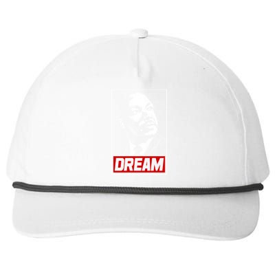 Martin Luther King Dream Snapback Five-Panel Rope Hat