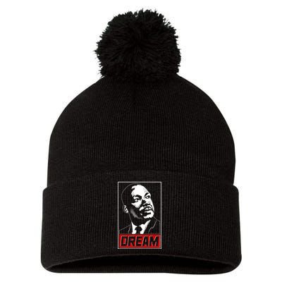 Martin Luther King Dream Pom Pom 12in Knit Beanie