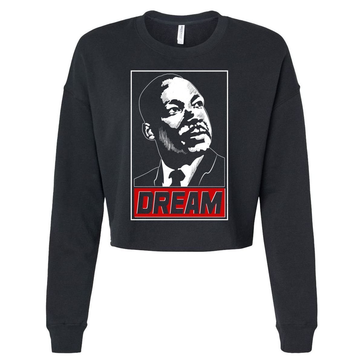 Martin Luther King Dream Cropped Pullover Crew