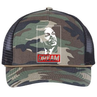 Martin Luther King Dream Retro Rope Trucker Hat Cap