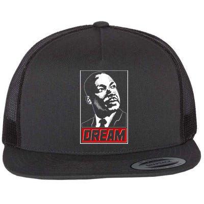 Martin Luther King Dream Flat Bill Trucker Hat