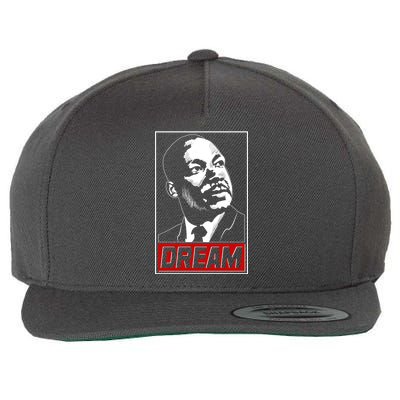 Martin Luther King Dream Wool Snapback Cap
