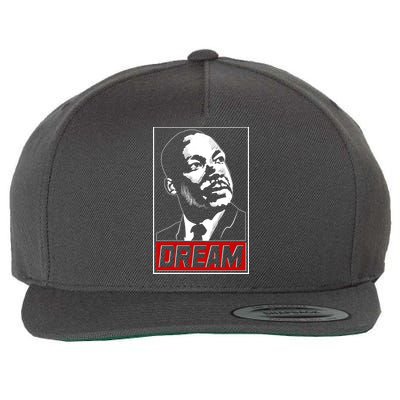 Martin Luther King Dream Wool Snapback Cap