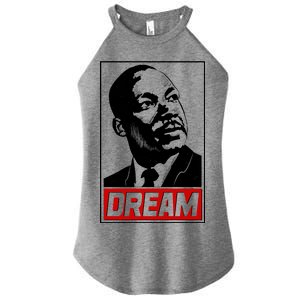 Martin Luther King Dream Women's Perfect Tri Rocker Tank