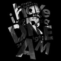 Martin Luther King I Have a Dream Photo Womens T-Shirt