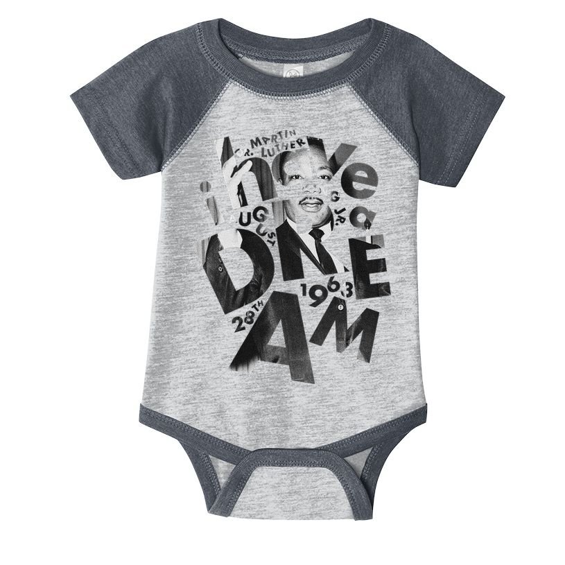 Martin Luther King I Have a Dream Photo Infant Baby Jersey Bodysuit