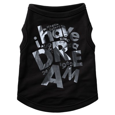 Martin Luther King I Have A Dream Portrait  Doggie Tank
