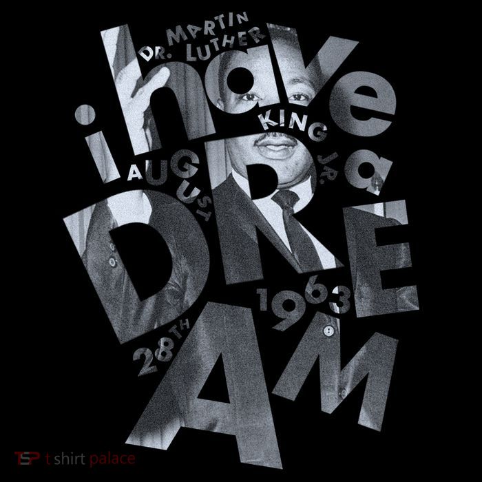 Martin Luther King I Have A Dream Portrait  High Crown Mesh Back Trucker Hat