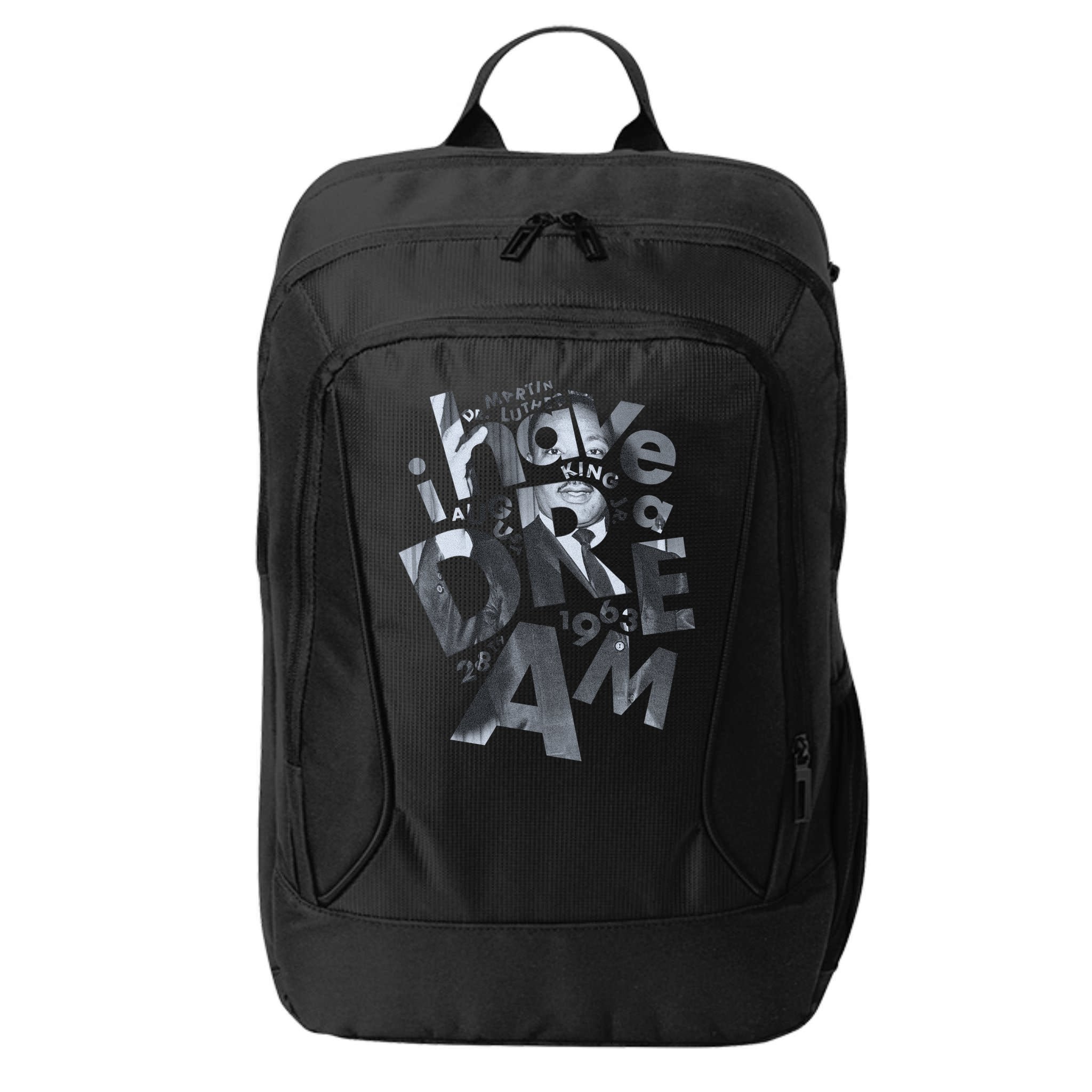 Martin Luther King I Have A Dream Portrait  City Backpack