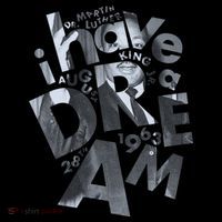 Martin Luther King I Have A Dream Portrait  Drawstring Bag