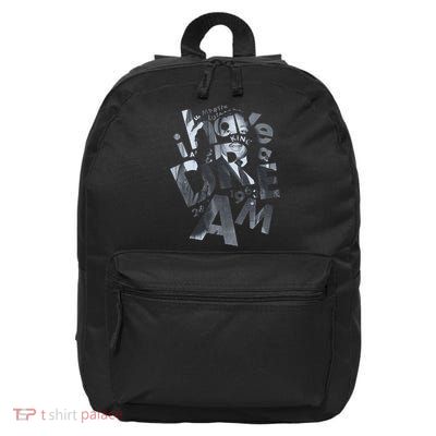 Martin Luther King I Have A Dream Portrait  16 in Basic Backpack