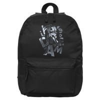 Martin Luther King I Have A Dream Portrait  16 in Basic Backpack