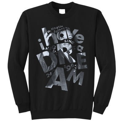 Martin Luther King I Have A Dream Portrait  Tall Sweatshirt