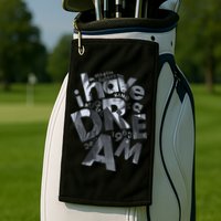 Martin Luther King I Have A Dream Portrait  Golf Towel