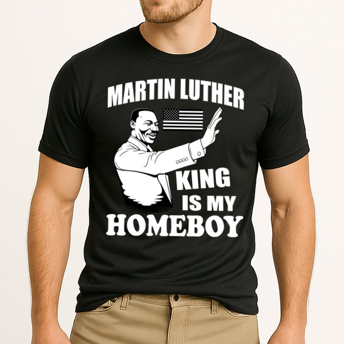 Martin Luther King Is My Homeboy Cooling Performance Crew T-Shirt