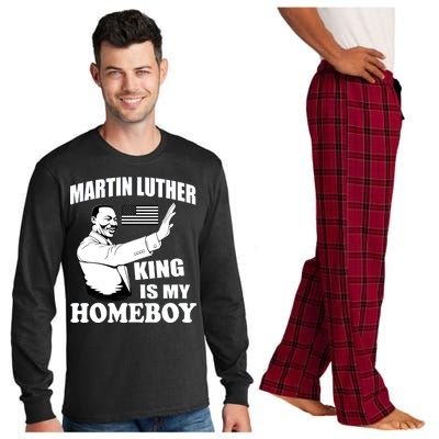 Martin Luther King Is My Homeboy Long Sleeve Pajama Set