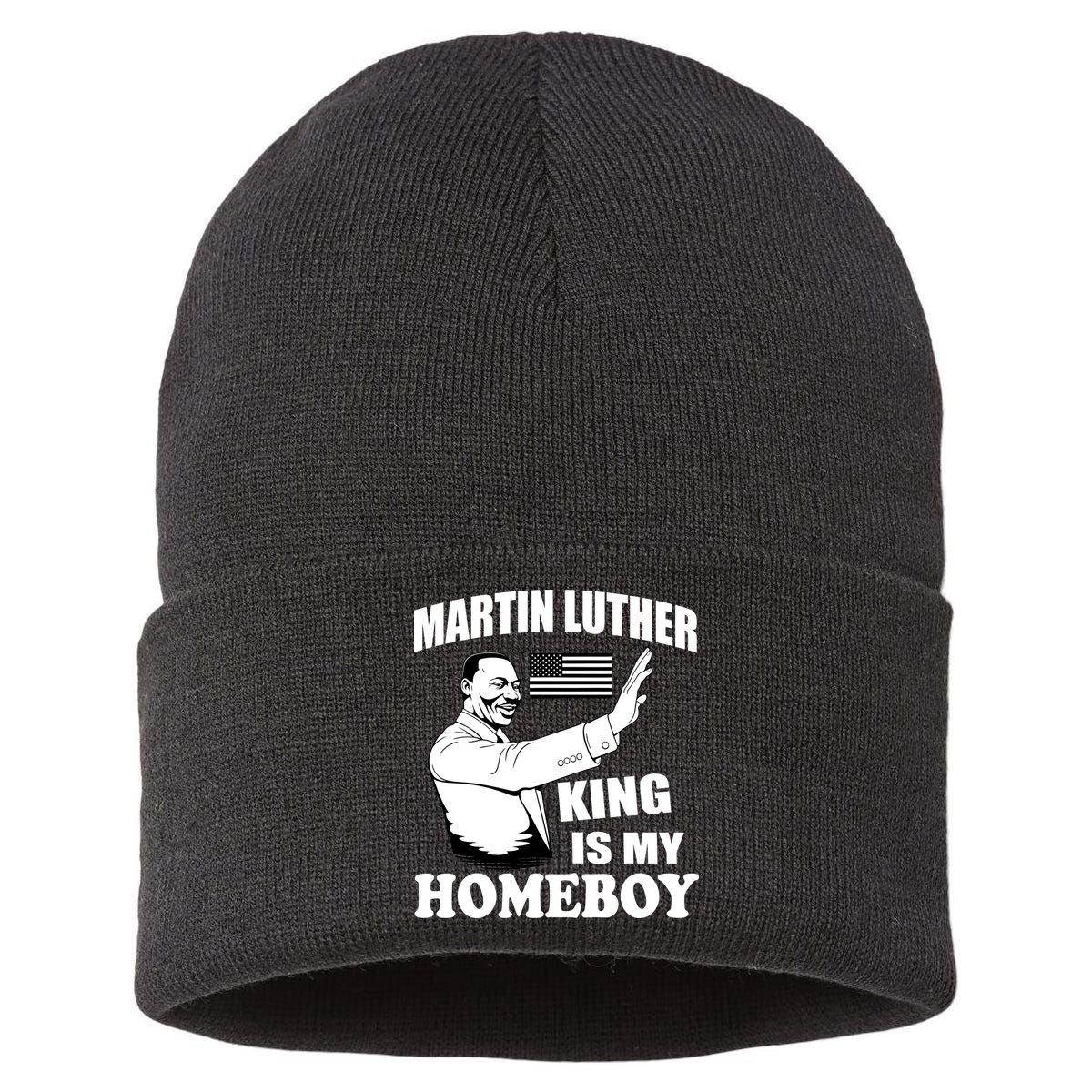 Martin Luther King Is My Homeboy Sustainable Knit Beanie