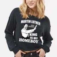Martin Luther King Is My Homeboy Cropped Pullover Crew