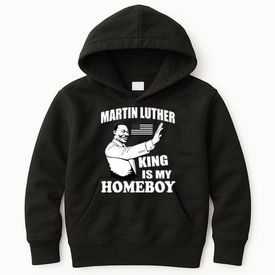 Martin Luther King Is My Homeboy Kids Hoodie