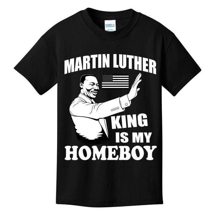 Martin Luther King Is My Homeboy Kids T-Shirt