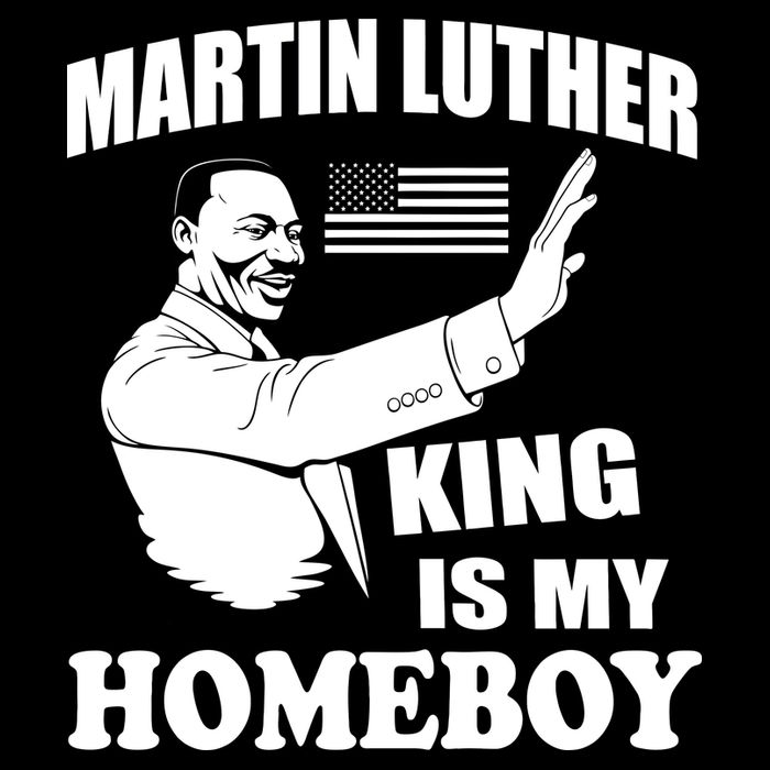 Martin Luther King Is My Homeboy Kids T-Shirt