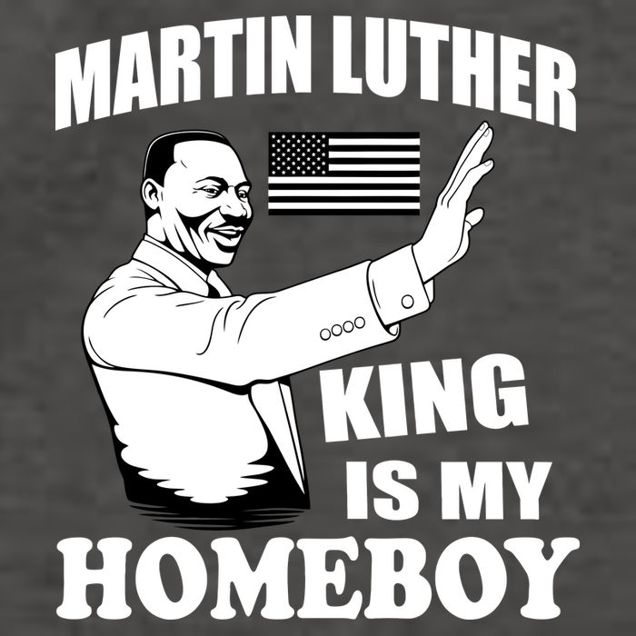 Martin Luther King Is My Homeboy Vector Backpack