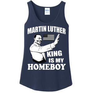 Martin Luther King Is My Homeboy Ladies Essential Tank