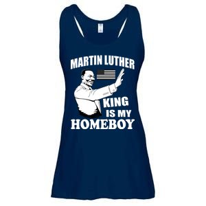 Martin Luther King Is My Homeboy Ladies Essential Flowy Tank