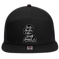 Martin Luther King Jr. I Have a Dream Silhouette 7 Panel Mesh Trucker Snapback Hat