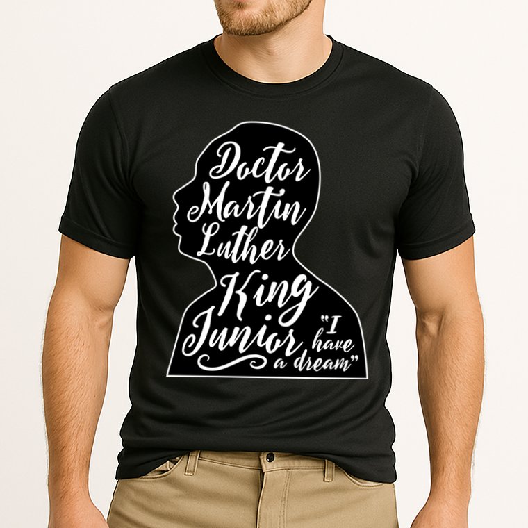 Martin Luther King Jr. I Have a Dream Silhouette Performance Shirt