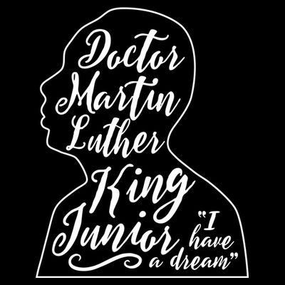 Martin Luther King Jr. I Have a Dream Silhouette T-Shirt