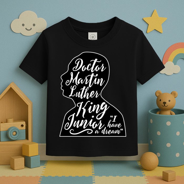 Martin Luther King Jr. I Have a Dream Silhouette Toddler T-Shirt